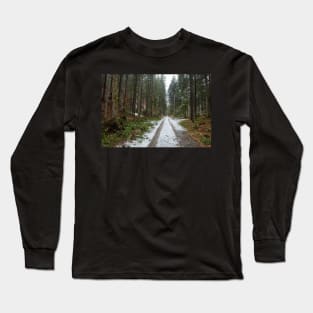 Road through the forest Long Sleeve T-Shirt